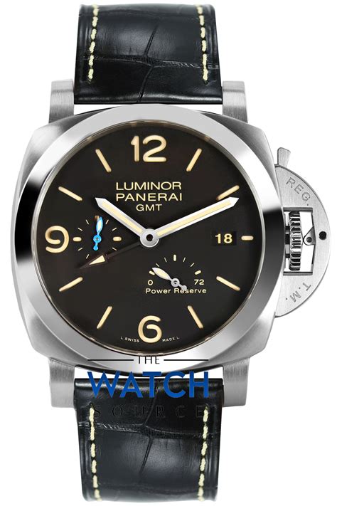 panerai luminor power reserve 44mm titanium|panerai luminor submersible price.